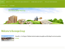 Tablet Screenshot of buranapagroup.com